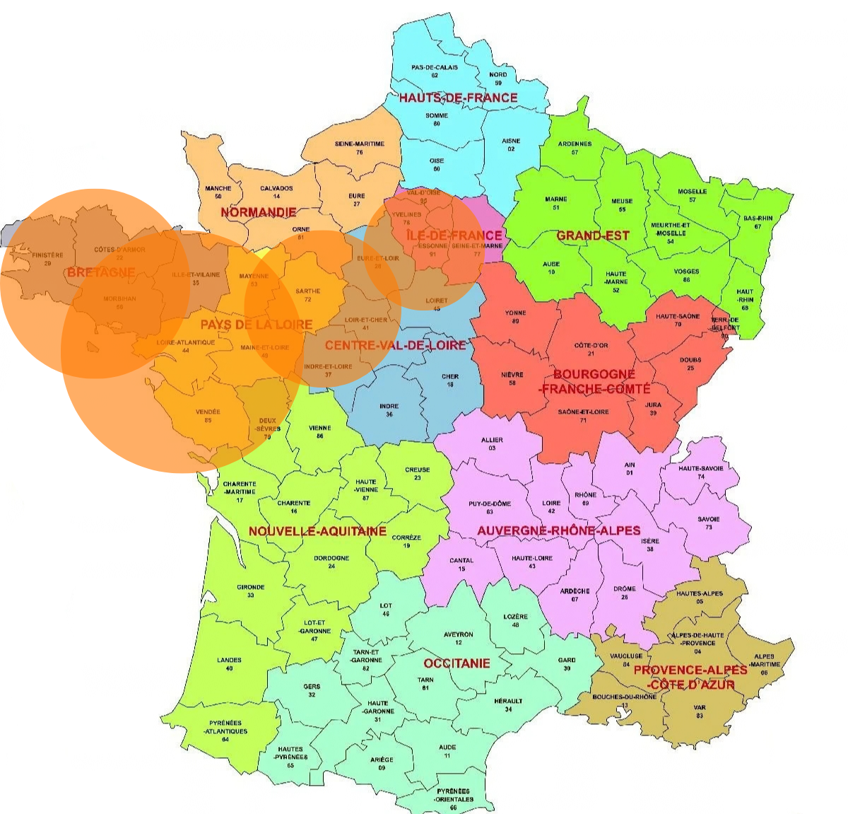 zone d'intervention